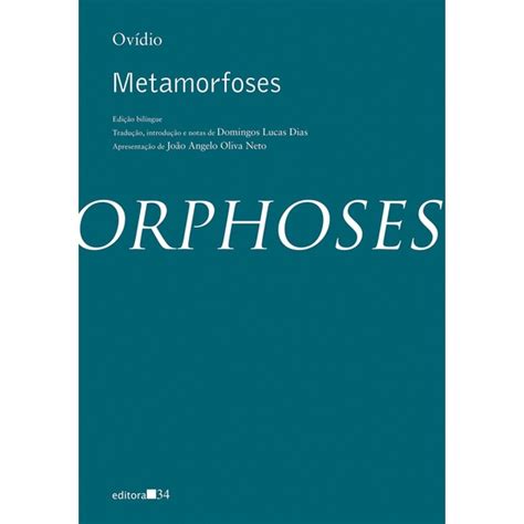 Livro Metamorfoses Ovídio Edição Bilíngue Shopee Brasil