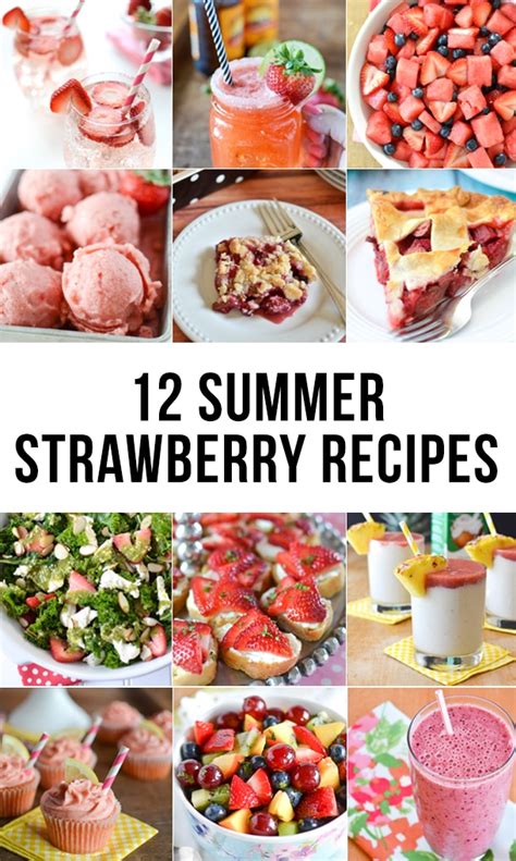 Summer Strawberry Recipes Simply Whisked