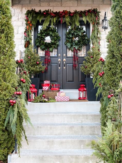 Ideas Para Decorar La Entrada De Casa Para Navidad