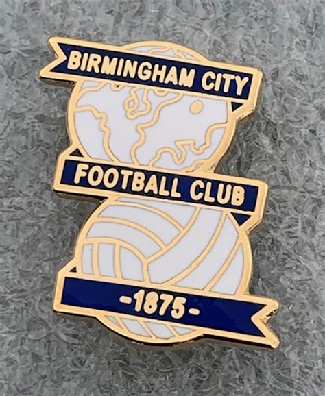 Birmingham City Original Classic Design Enamel Badge Large The