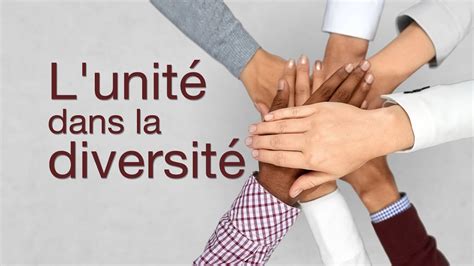 L unité dans la diversité 1 Pasteur Philippe Boulanger YouTube