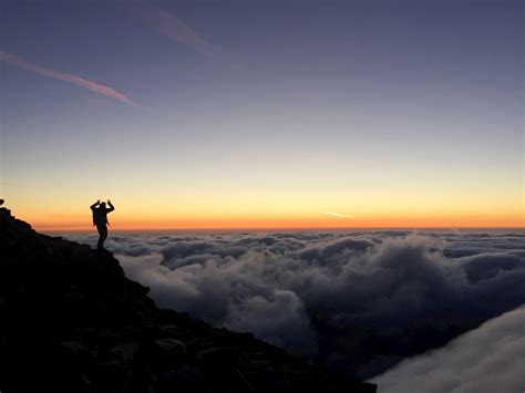 Yr Wyddfa Snowdon Sunrise Guided Walk Hike Bike Snowdonia