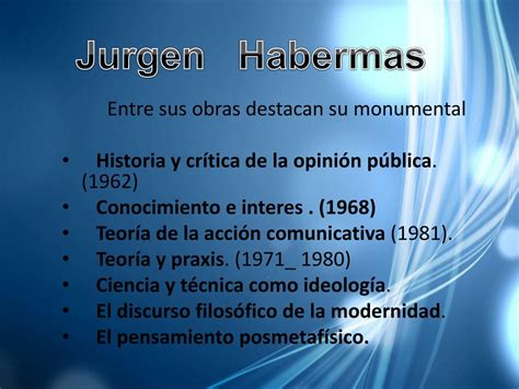 Ppt Jurgen Habermas Powerpoint Presentation Free Download Id 1062121