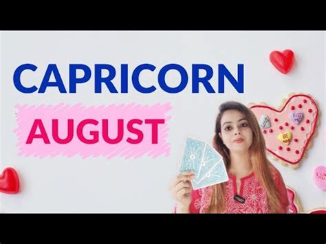 CAPRICORN MAKAR RASHI LOVE TAROT READING IN HINDI August 2024