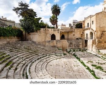 657 Teatro Romano Lecce Images Stock Photos 3D Objects Vectors