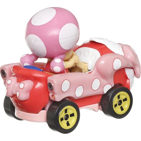 Hasbro Hot Wheels Mario Kart Toadette Pink Birthday Girl Gbg Hdb Toys Shop Gr
