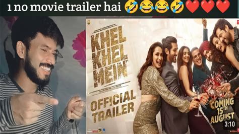 Khel Khel Mein Official Trailer Reaction Akshay Kumar Vaani Ammy