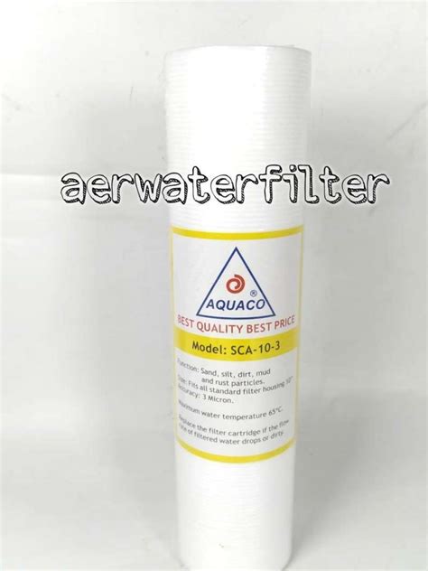 Jual Aquaco Filter Catridge Filter Air Spun Micron Di