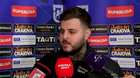 Adrian Mititelu Jr a făcut iureş după ce FCU Craiova a fost eliminată