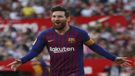 Laliga Lionel Messi Nets 50th Career Hat Trick In Breathtaking Fashion To Help Barcelona Record