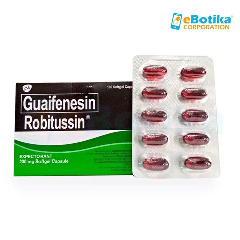 Robitussin Liqui Gel Pcs Capsule For Dry Cough Shopee Philippines