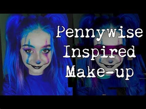 PENNYWISE INSPIRED MAKE-UP || Halloween make-up🎃 - YouTube | Makeup ...