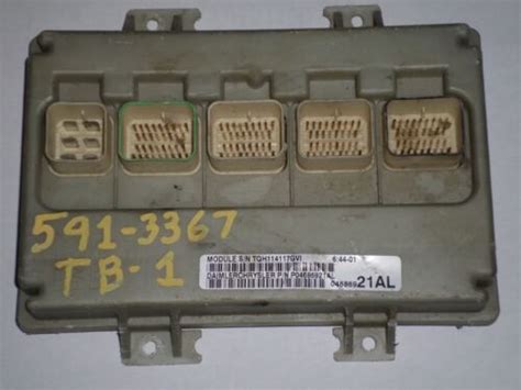 01 Town Country Caravan Body Control Module Bcm 4686921al Ebay