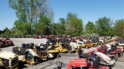 Lawn Mower Salvage Yard Greenwich Ohio Adams Small Engine Youtube