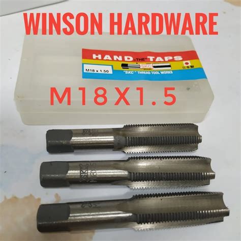 Jual Handtap SKC M18x1 5 Mata Tap M 18 X 1 5 SKC Di Lapak WINSON