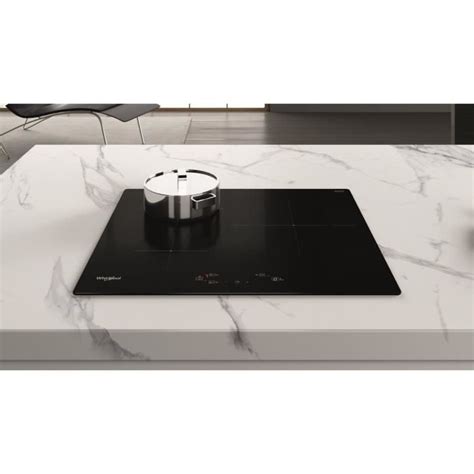 Whirlpool WSQ1160NE Table De Cuisson Induction 3 Foyers 7200W L 5