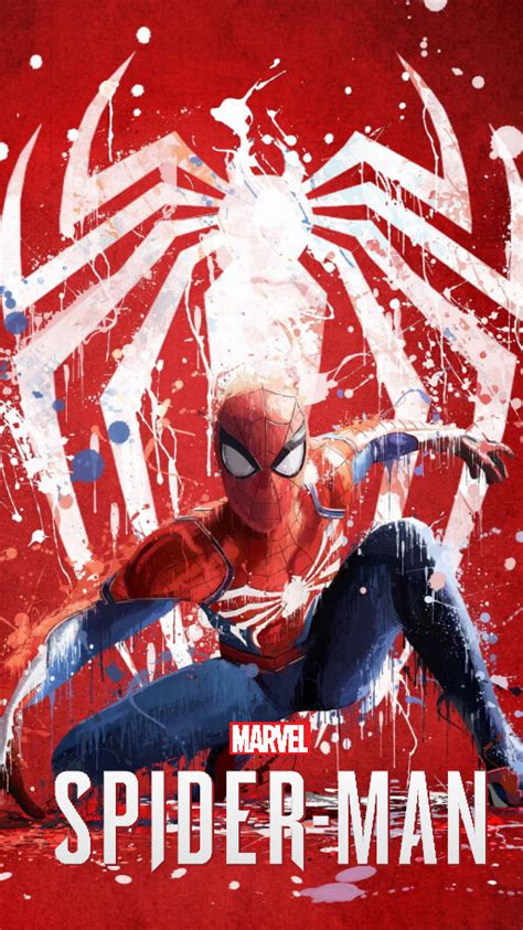 Artstation Spider Man Game Poster 2