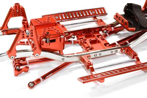 Steel Ladder Frame Chassis Kit W Hop Up Combo For Scx 10 Dingo Honcho And Jeep For R C Or Rc