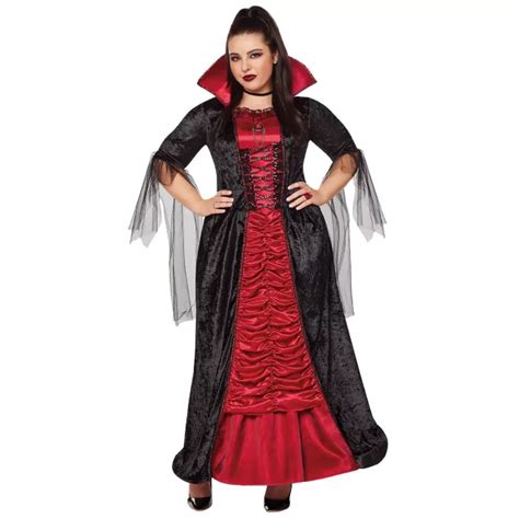 Adult Victorian Vampiress Plus Size Costume