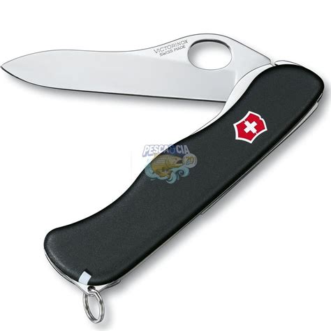 Canivete Victorinox Sentinel Preto Na Pesca Cia Armas