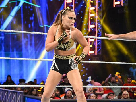 WWE’s Ronda Rousey confirms fractured arm