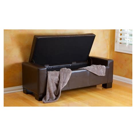 Tufted Storage Bench Ottoman Brown Price In Bahrain Buy Tufted