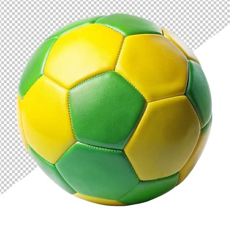 premium psd soccer ball  transparent background