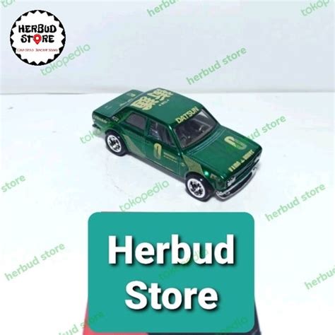 Jual Hot Wheels Hotwheels HW Datsun Bluebird Custom Green Kaido House Kota Tangerang