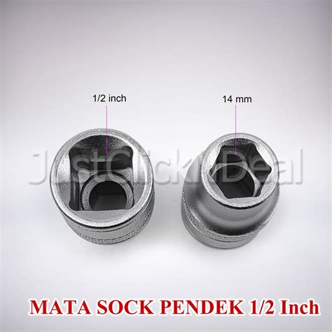 Jual Tekiro Mata Sock 8 22 Mm 1 2 Inch 6PT Kunci Sok Hand Socket