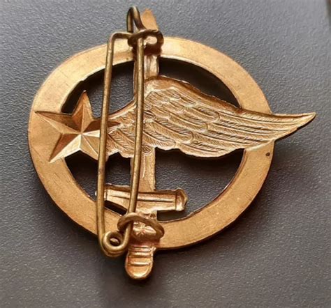 Insigne De B Ret Afn Guerre Alg Rie Fusiliers Commandos De L Air