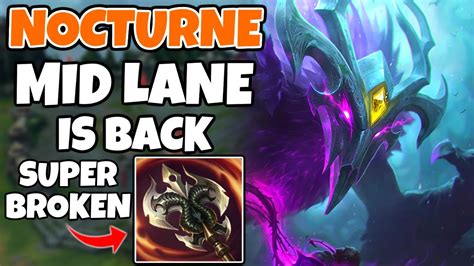 Nocturne Mid Is Back Cuz Ravenous Hydra Is Kinda Op League