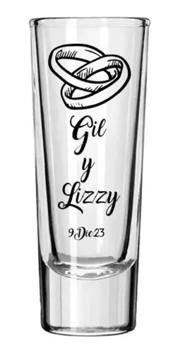 Vaso Tequilero Personalizado Boda Xva Os Oz Serigraf A Pz