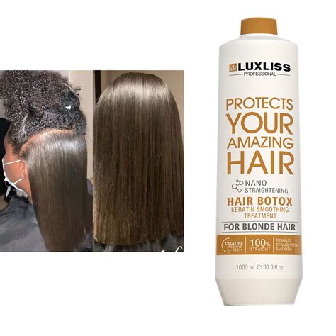 Luxliss Brand Hair Professional Salon Brazilian Keratin Smoothing