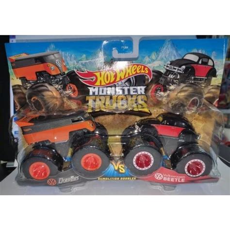 Jual Hot Wheels Monster Trucks Demolitin Doubles Original Mattel Hotwheels Monster Truck Isi