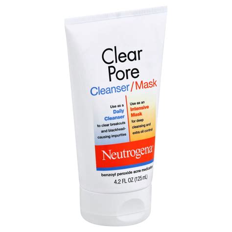 Neutrogena® 4 2 Oz Clear Pore Cleanser Mask Bed Bath And Beyond Pore