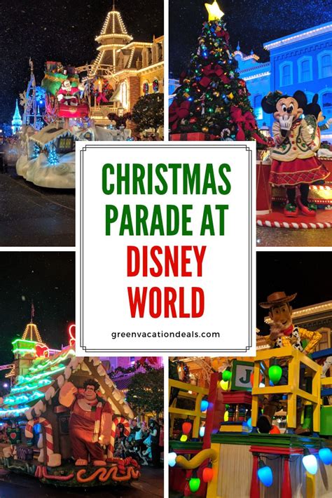 Christmas Parade at Disney World | Disney world, Walt disney world ...