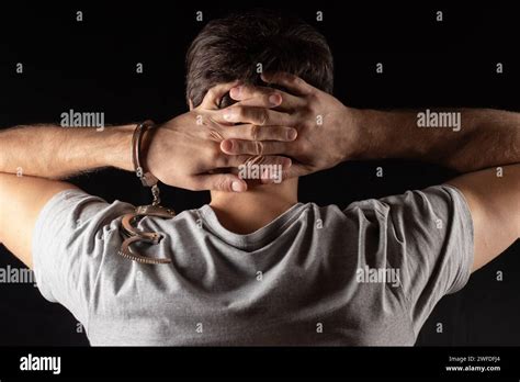 Handcuffed Hands Man Hi Res Stock Photography And Images Alamy