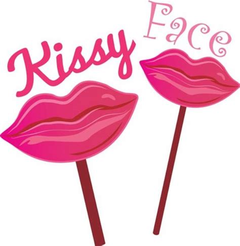 Kissy Face Svg File Print Art Svg And Print Art At