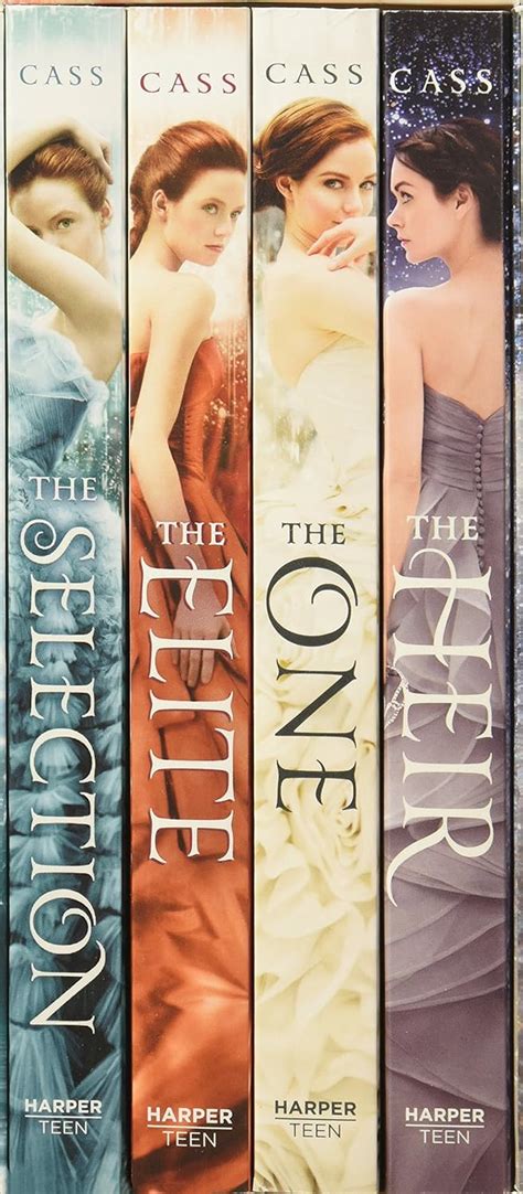 Kiera Cass The Selection Series 1 4 Book Set The Selection The Elite