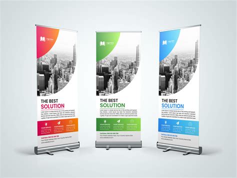 Modern Roll Up Banner Design By Md Hasan ID 7869397 On Dribbble