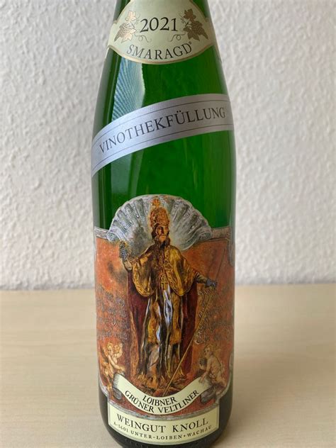 2021 Weingut Knoll Grüner Veltliner Smaragd Vinothekfüllung Austria