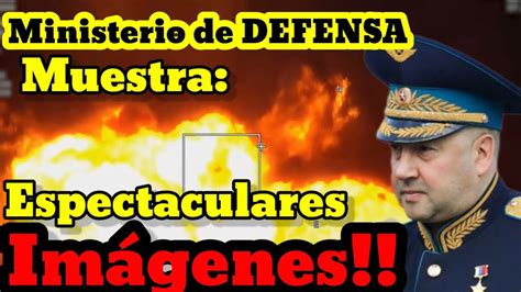 💥💪batalla Final Ministerio De Defensa Ruso Muestra Imagenes De Impacto Guerrea En Ucrania