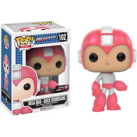 Funko Pop Games Mega Man Quick Boomerang Exclusivo Original Mo A