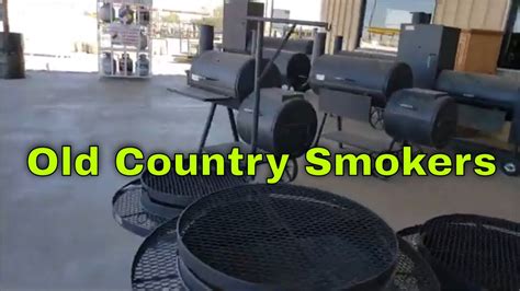 Quick Look At Some Old Country Bbq Grills Smokers Trailer Smoker