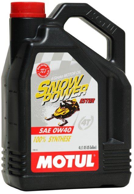 Купить MOTUL Snowpower 4T 0W 40 4 в Москве интернет магазин Алена Оил