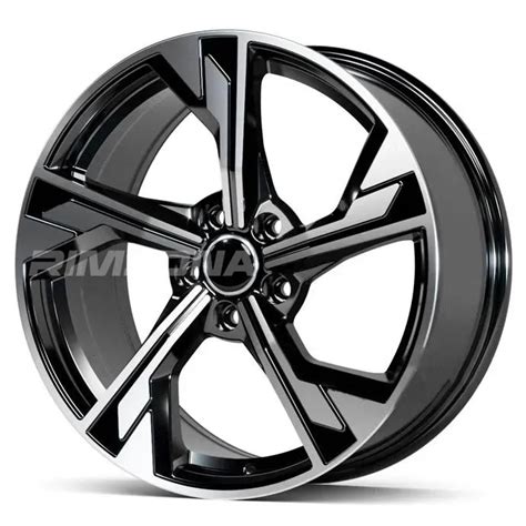 Литые диски В стиле Volkswagen 350 R17 7.5J 5x100 ET38 dia 57.1 (BLACK ...