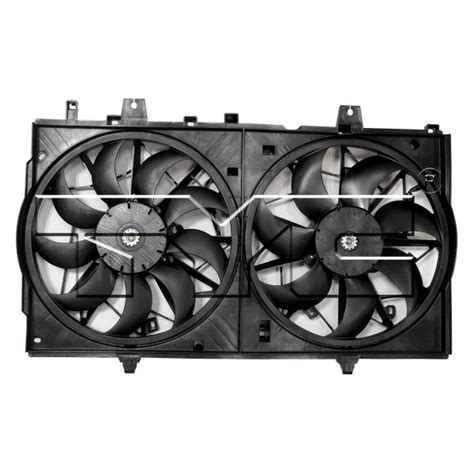 Tyc Dual Radiator And Condenser Fan Assembly