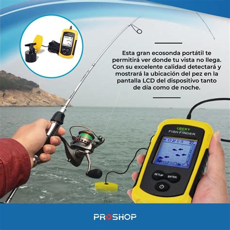 Pesca Ecosonda Fish Finder Portatil Sonar M Modelo Nuevo Proshop