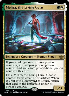 Melira The Living Cure Mtg Art From Phyrexia All Will Be One Set By