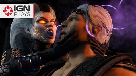 Mortal Kombat X Sindel Mod Gameplay Ign Plays Youtube